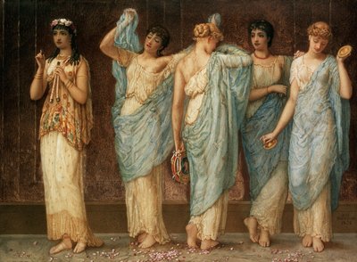 Ready for the Dance by Augustus Jules Bouvier